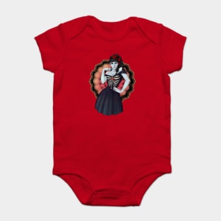 Dead Clara - Zombie Pinup Baby Bodysuit